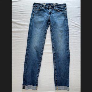 Adriano Goldschmied Denim Jeans, "The Stilt Roll Up", Women's Size 27